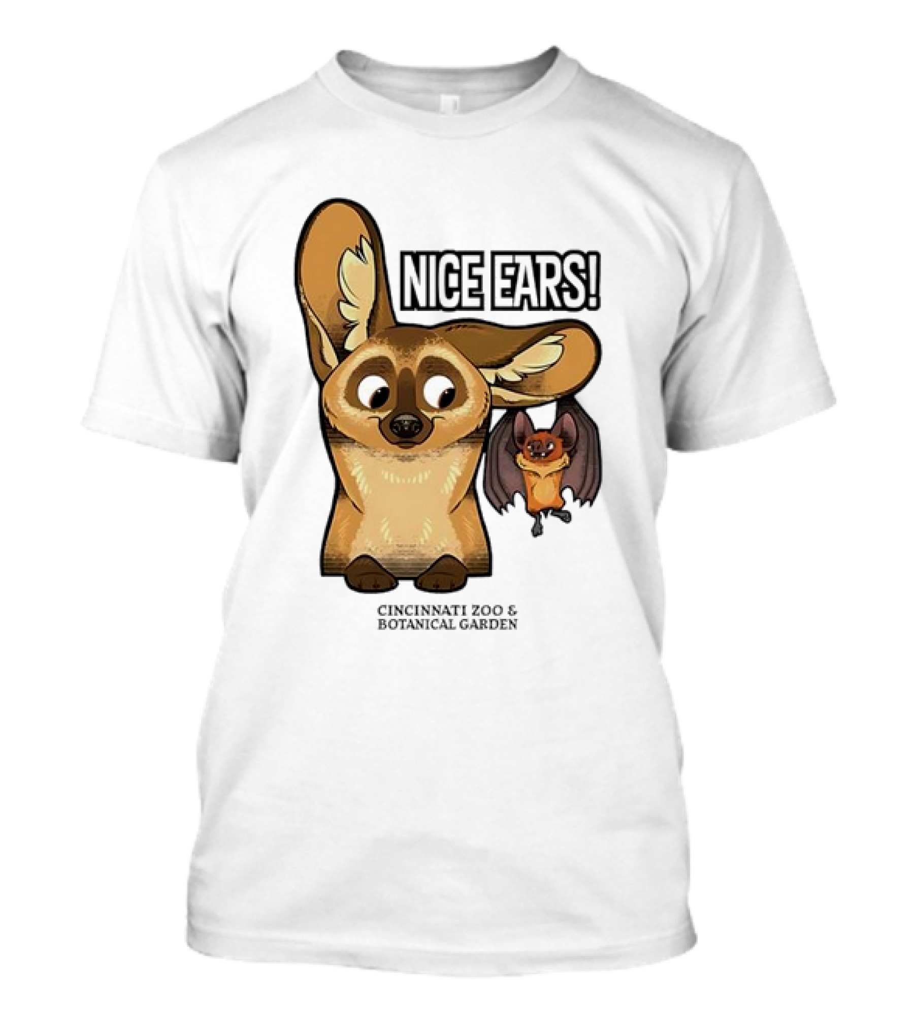 Nice Ears Cincinnati Zoo And Botanical Garden Animal Characters T-Shirt