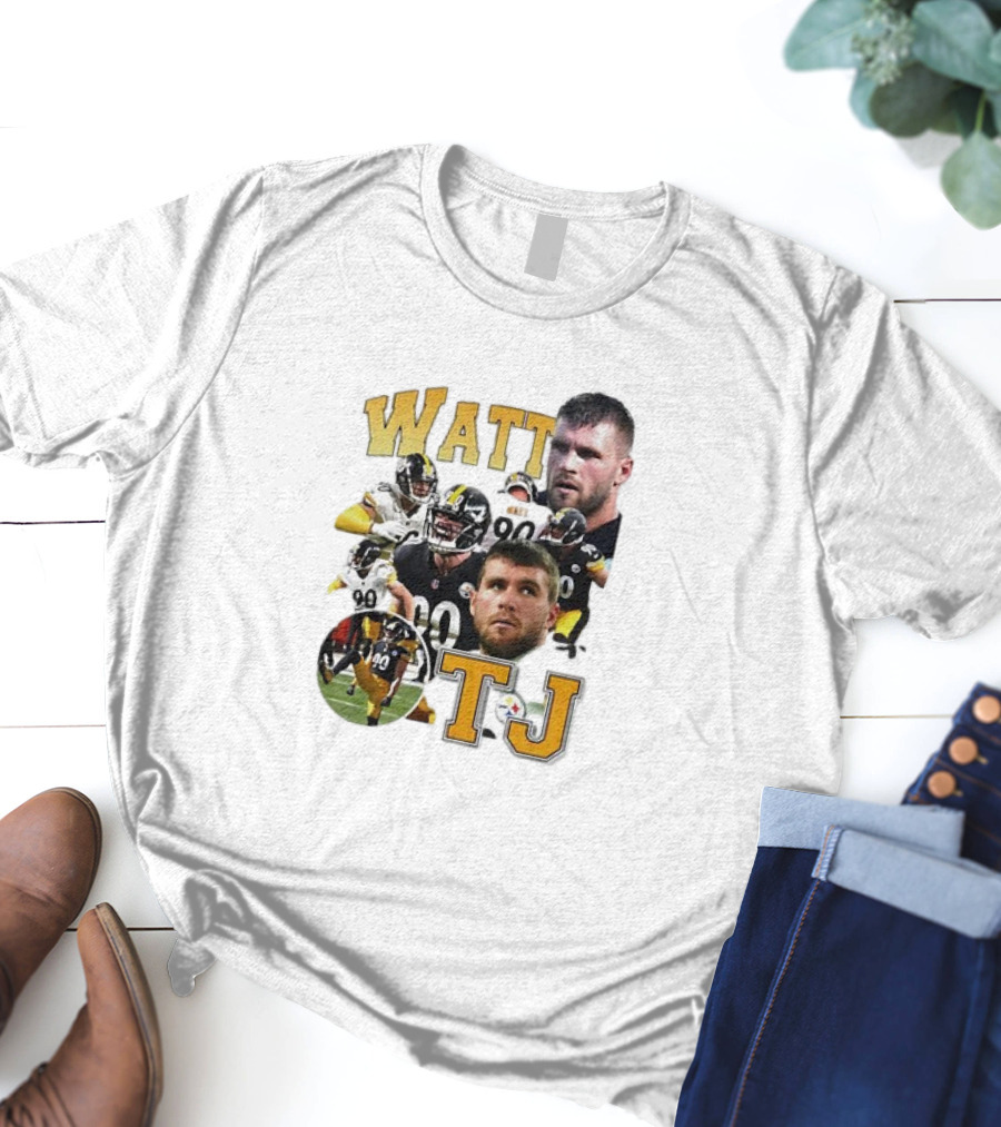 Watt Tj Pittsburgh Steelers Football 90 T-Shirt