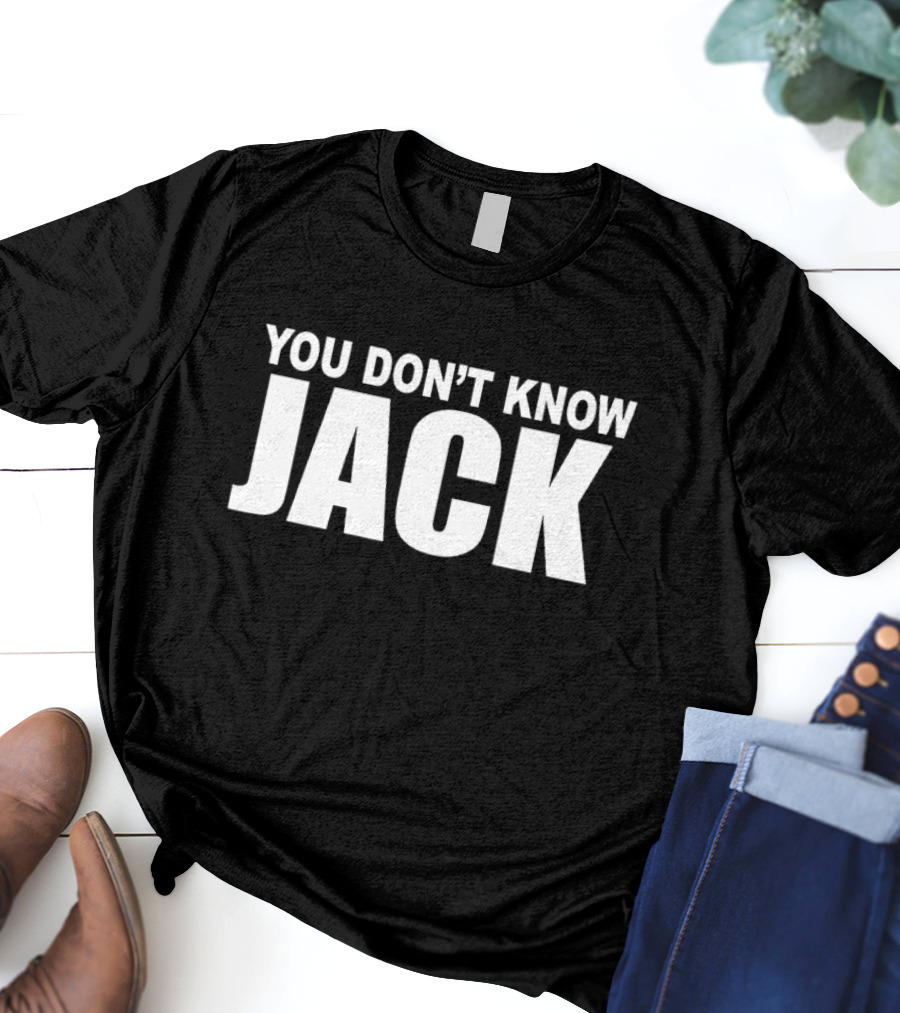 You Don’t Know Jack Jackbox Games Trivia Challenge T-Shirt