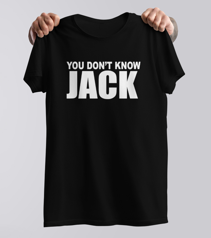 You Don’t Know Jack Jackbox Games Trivia Challenge T-Shirt