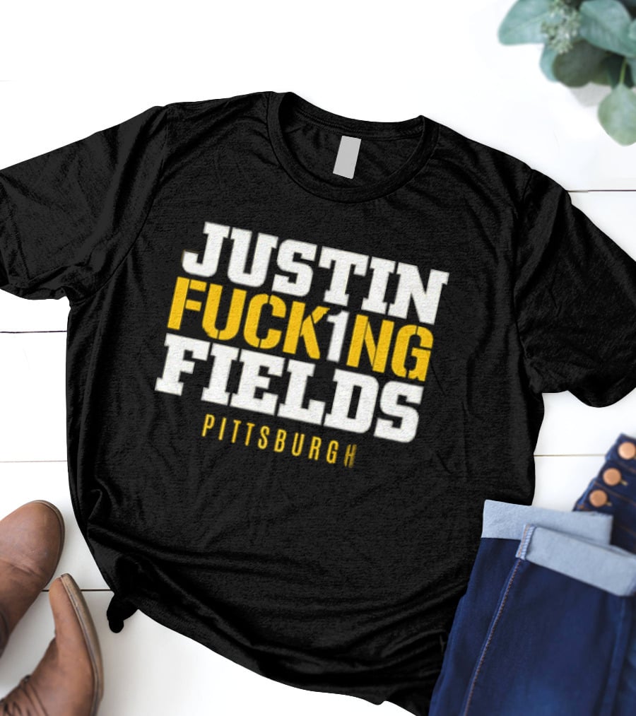 Pittsburgh Justin Fck1ng Fields T-Shirt