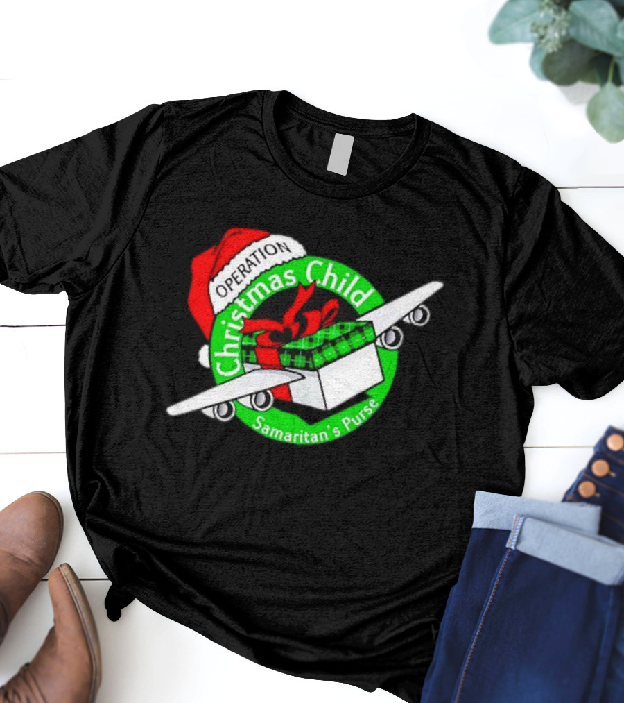 Operation Christmas Child Samaritans Purse Funny Xmas T-Shirt