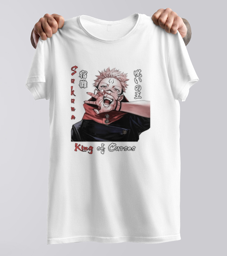 Sukuna King Of Curses Anime T-Shirt