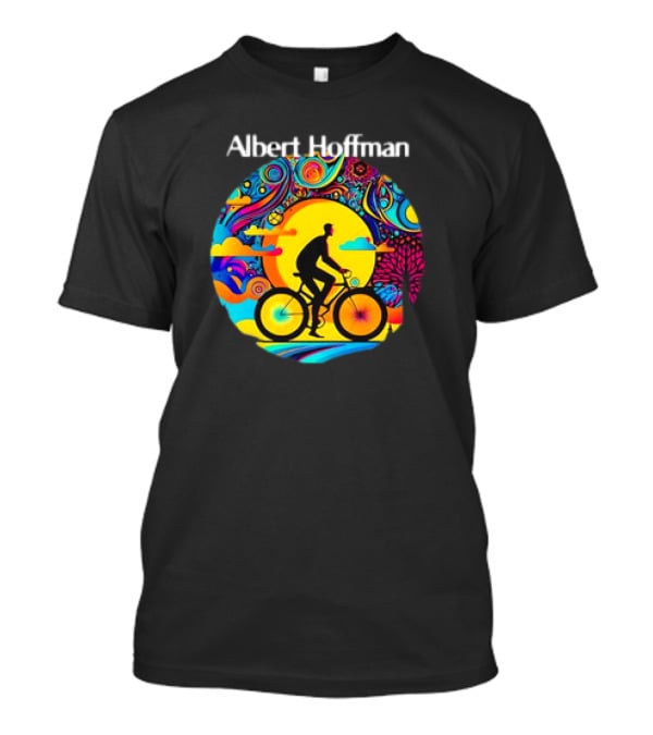 Albert Hoffman Bicycle Day Psychedelic Art Retro T-Shirt