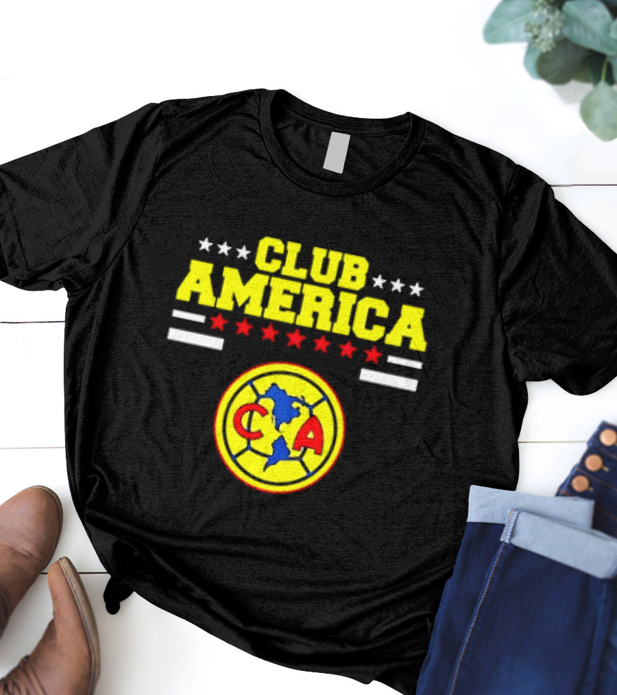 Club America Stars And Stripes Exclusive Collection CA T-Shirt