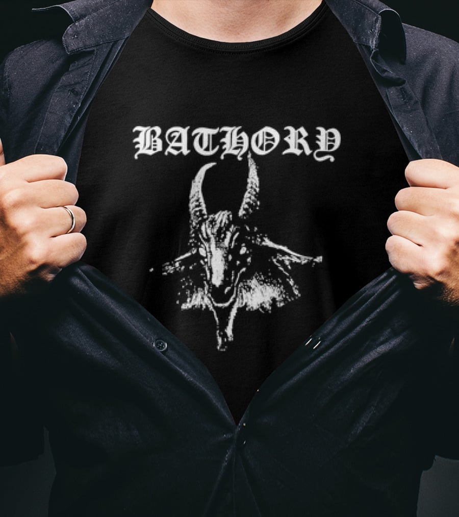 Bathory Goat Devil Night Shift Indie T-Shirt