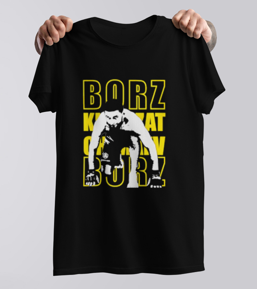 Khamzat Chimaev Borz UFC MMA Fighter T-Shirt