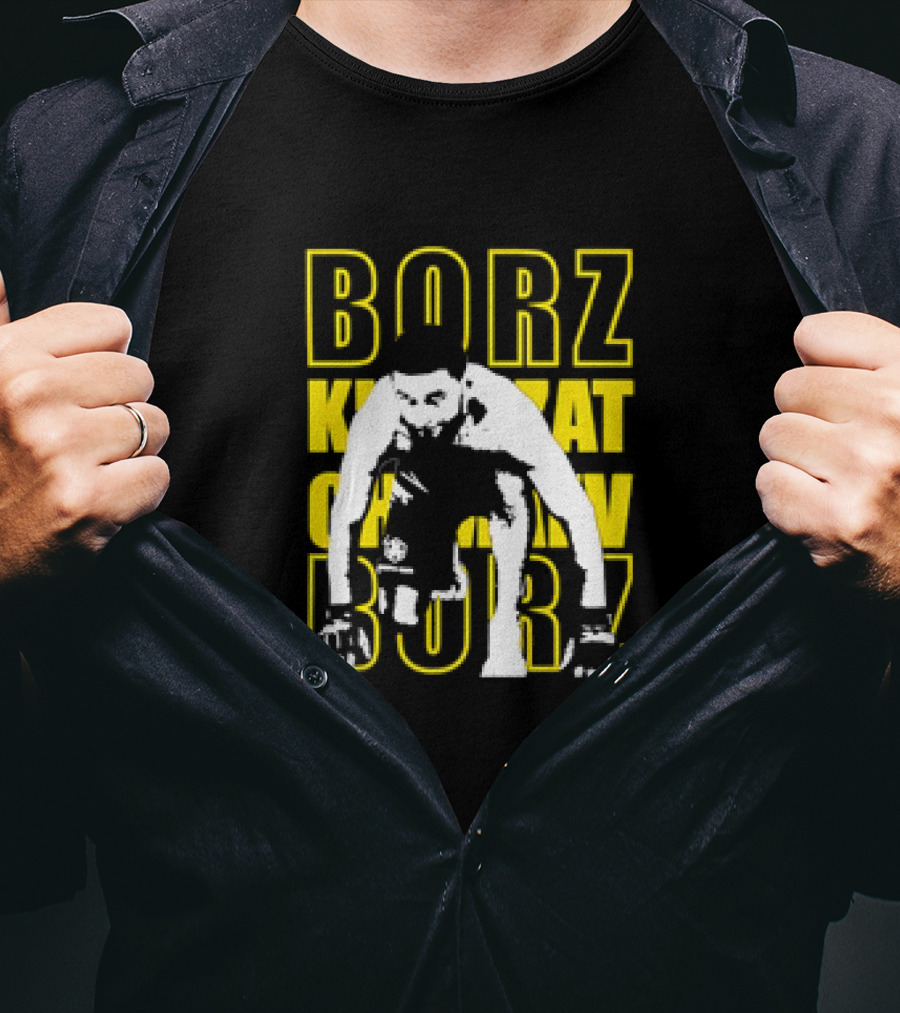 Khamzat Chimaev Borz UFC MMA Fighter T-Shirt