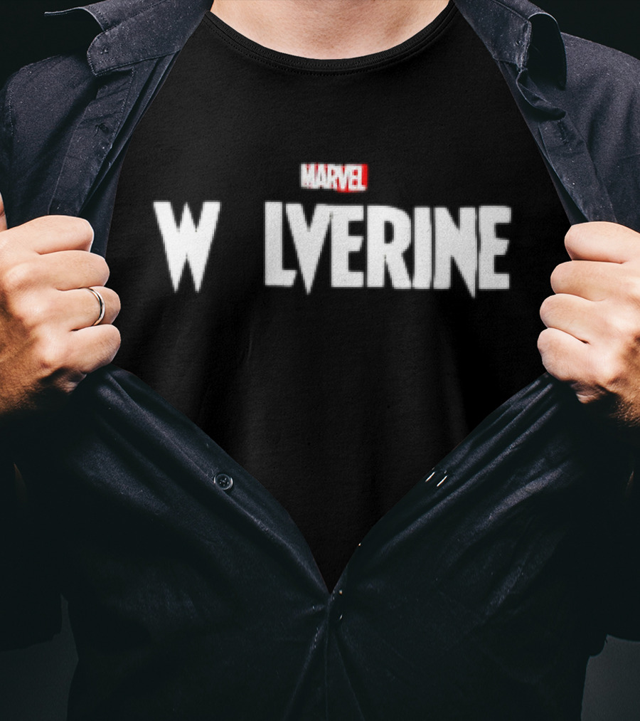 Marvel Wolverine Retro Style Iconic Branding T-Shirt