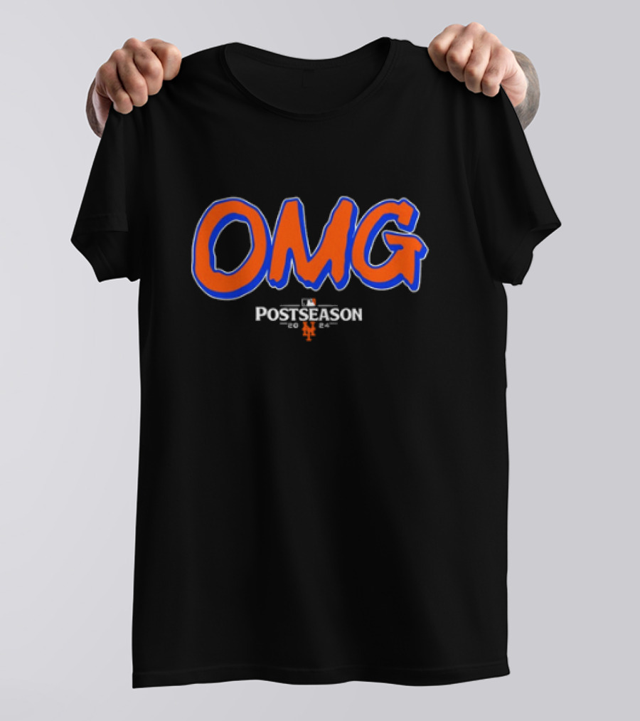 New York Mets OMG MLB Postseason T-Shirt