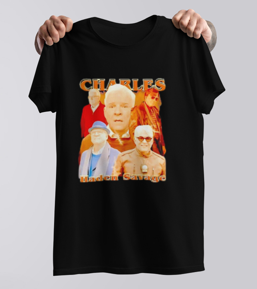 Charles Haden Savage Steve Martin Vintage Bootleg T-Shirt