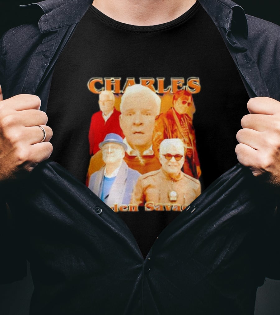 Charles Haden Savage Steve Martin Vintage Bootleg T-Shirt