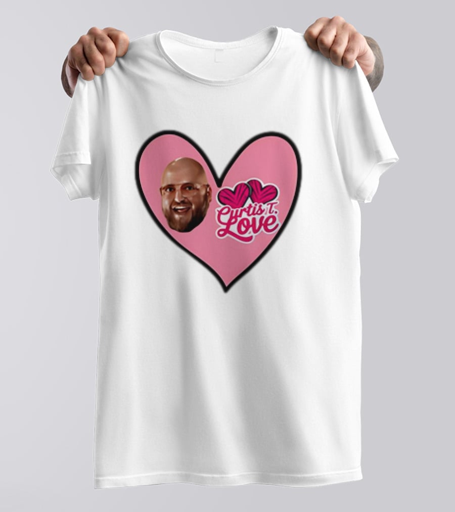 Curtis Axel WWE Curtis I Love Heart T-Shirt