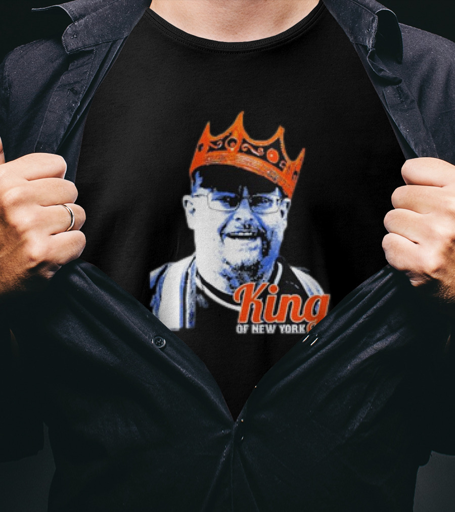 King Of New York Baseball Frank Fleming T-Shirt