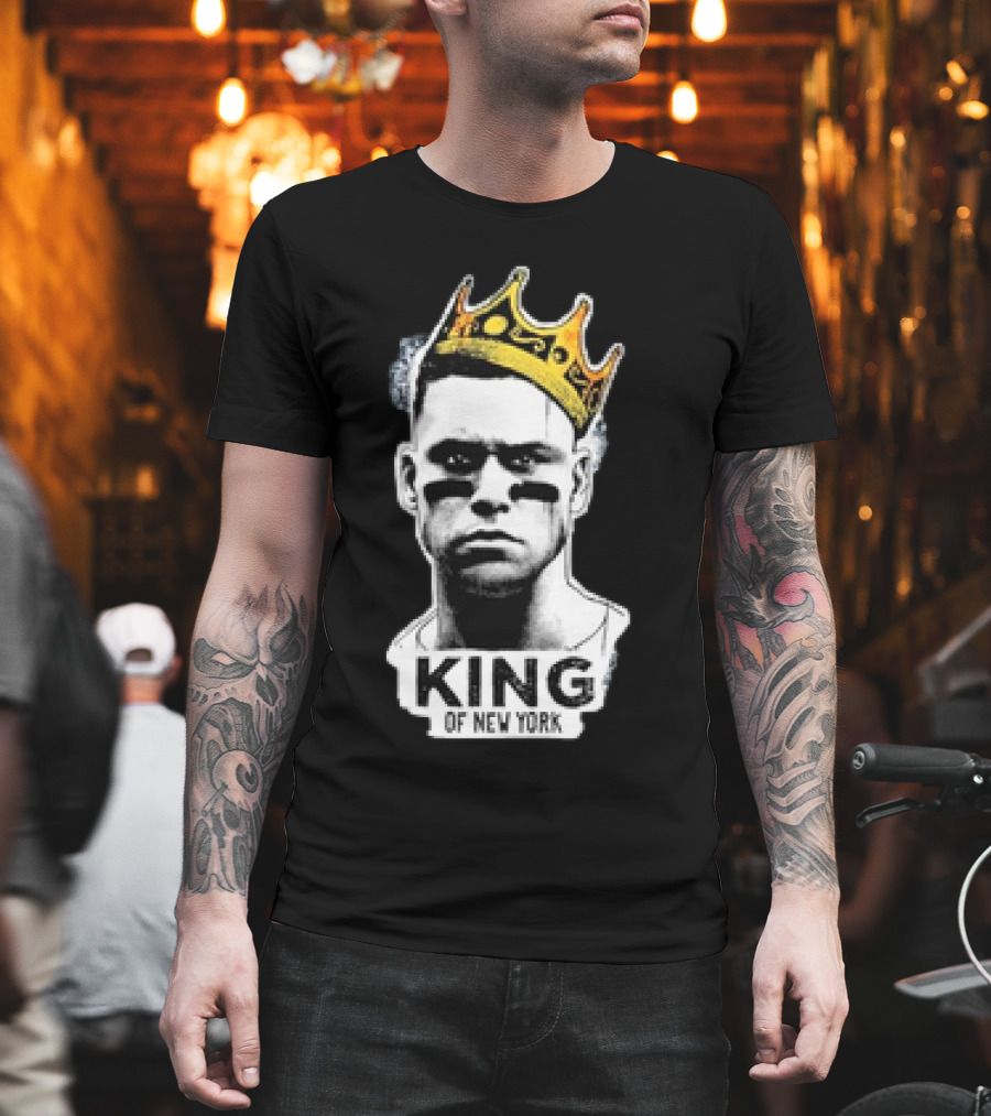 New York Yankees Aaron Judge King Of New York Crown T-Shirt