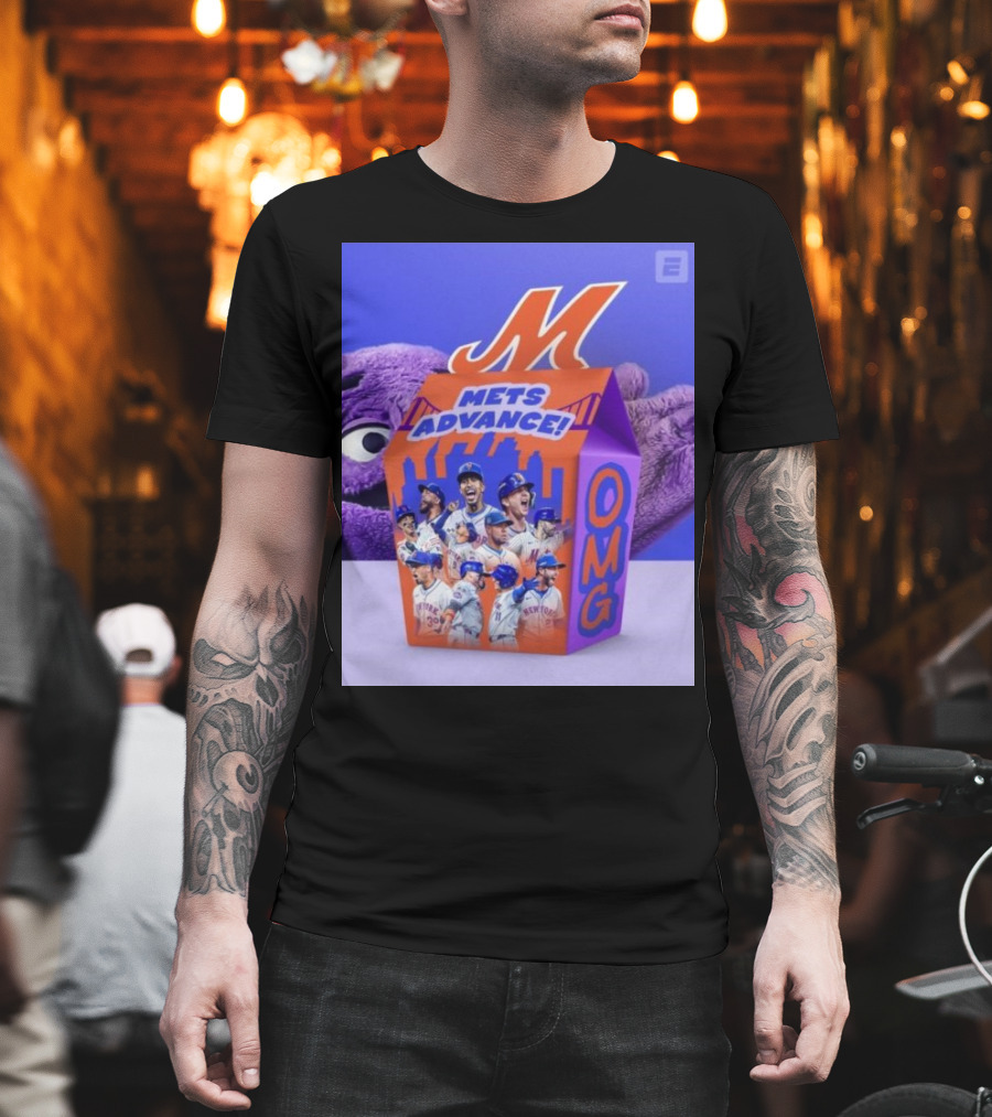 OMG Mets Advance Moving On To The NLCS T-Shirt