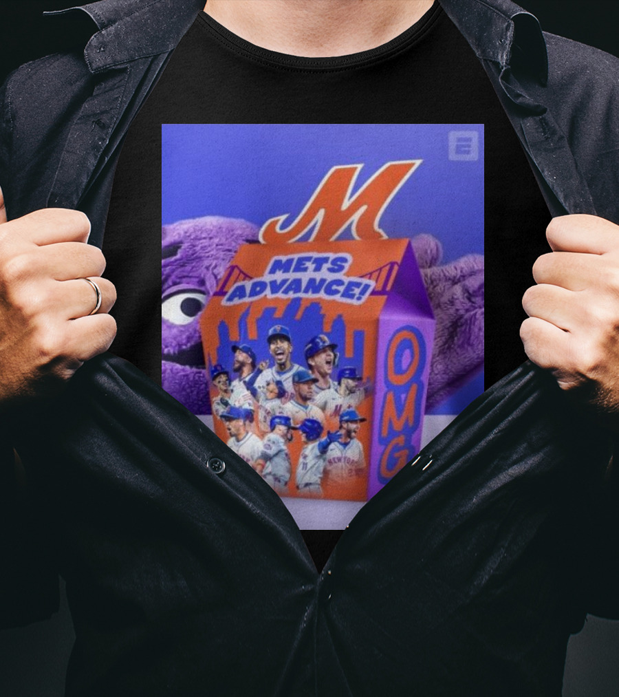 OMG Mets Advance Moving On To The NLCS T-Shirt