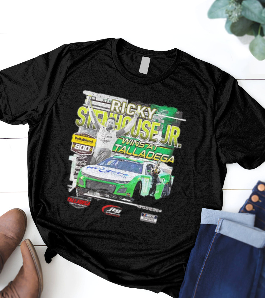 Ricky Stenhouse Jr. Wins At Talladega YellaWood 500 Race T-Shirt