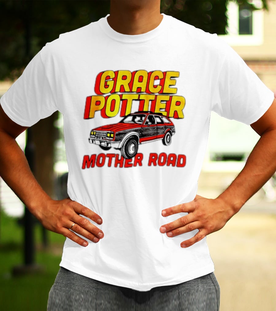 Grace Potter Mother Road Retro Car T-Shirt