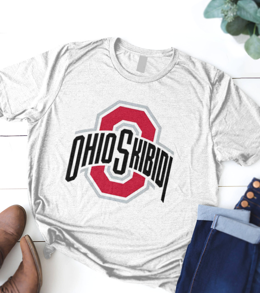 Ohio Skibidi Ohio State Buckeyes T-Shirt
