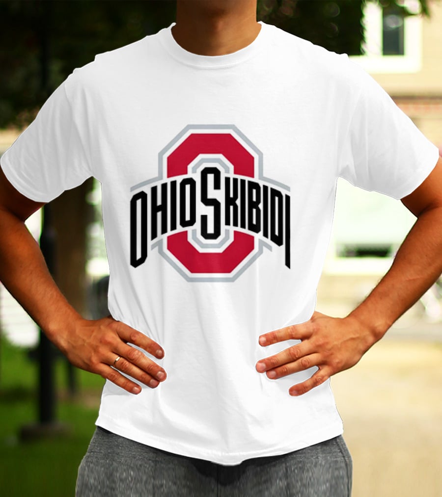Ohio Skibidi Ohio State Buckeyes T-Shirt