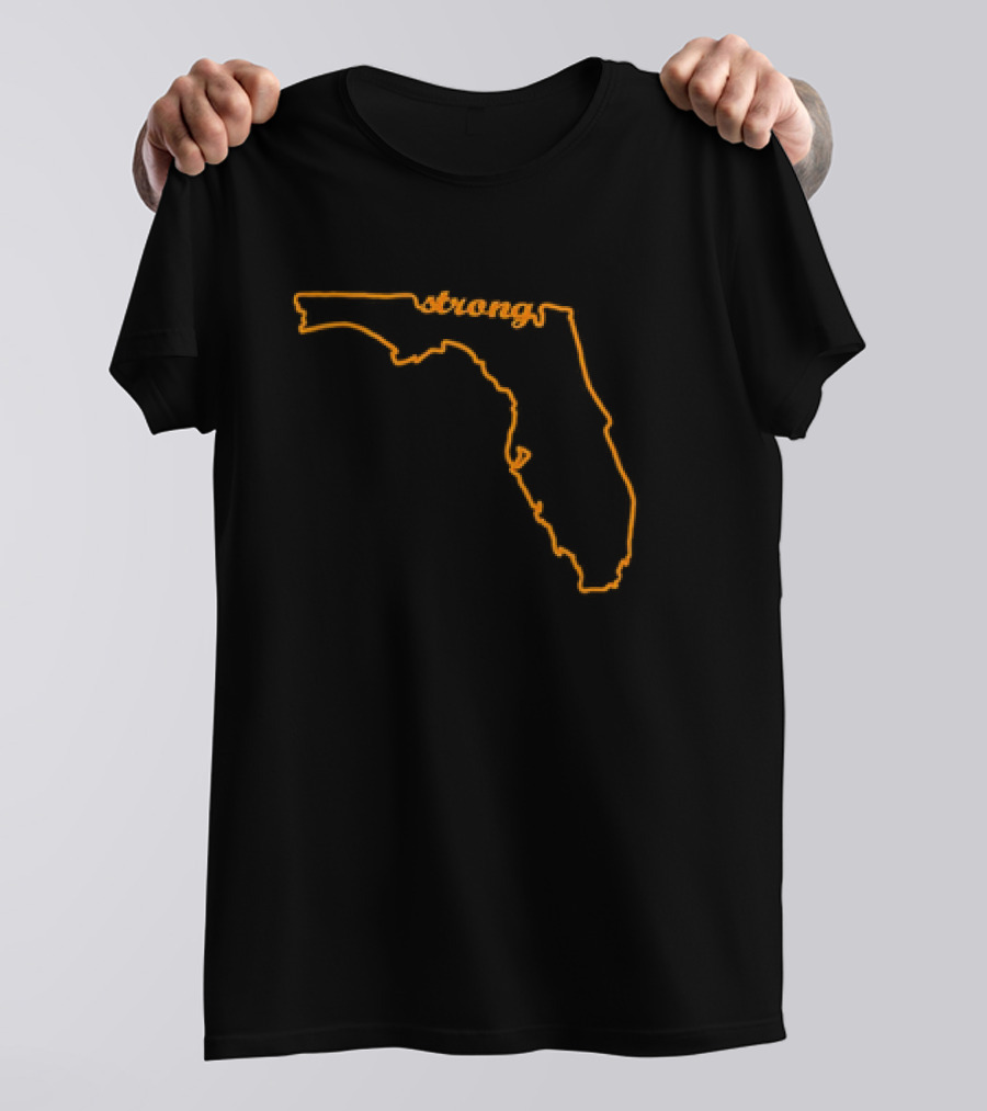 Strong Florida State Outline Classic T-Shirt