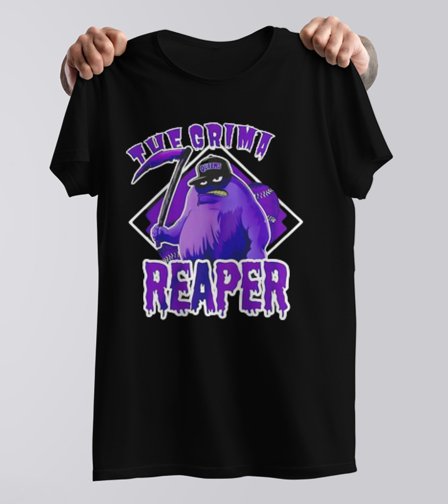 New York Mets The Grima Reaper Queens Baseball Character T-Shirt