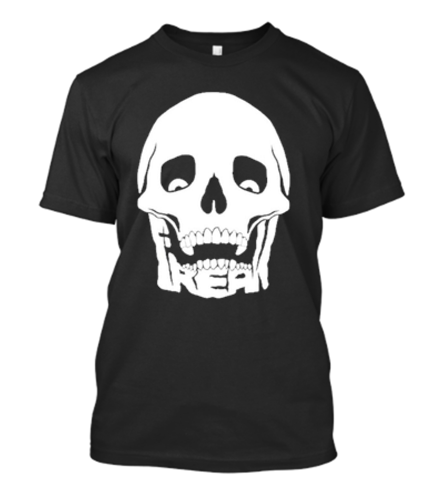 Freak Premium Fluorescent Skull Real T-Shirt