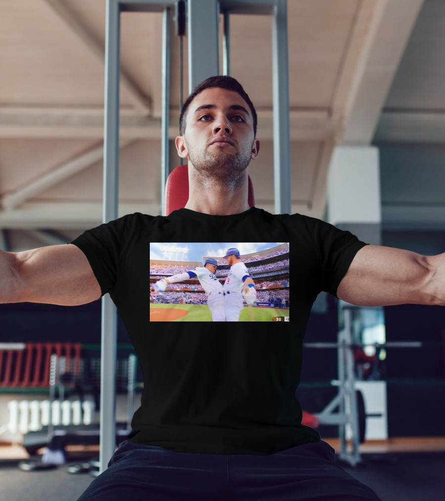 Kike Hernandez Gavin Lux Dodgers T-Shirt