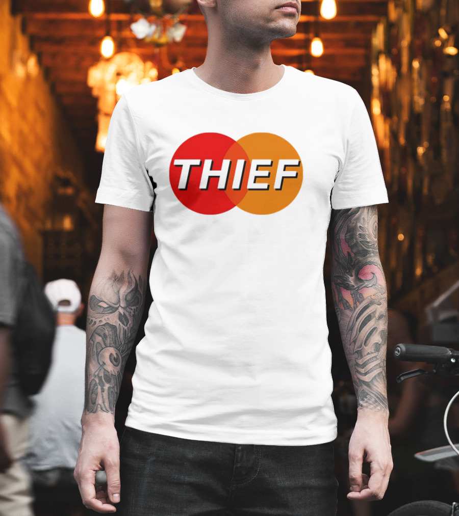 MasterCard Parody THIEF T-Shirt