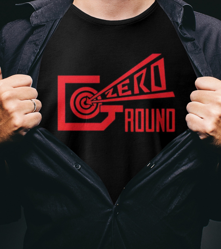 Zero Ground Target Icon Red T-Shirt
