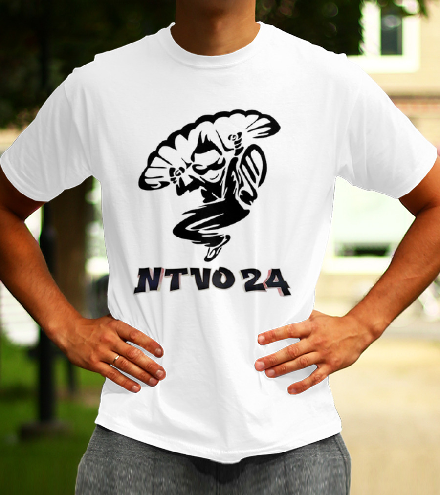 NTVO 24 Classique Parachuting Ninja T-Shirt