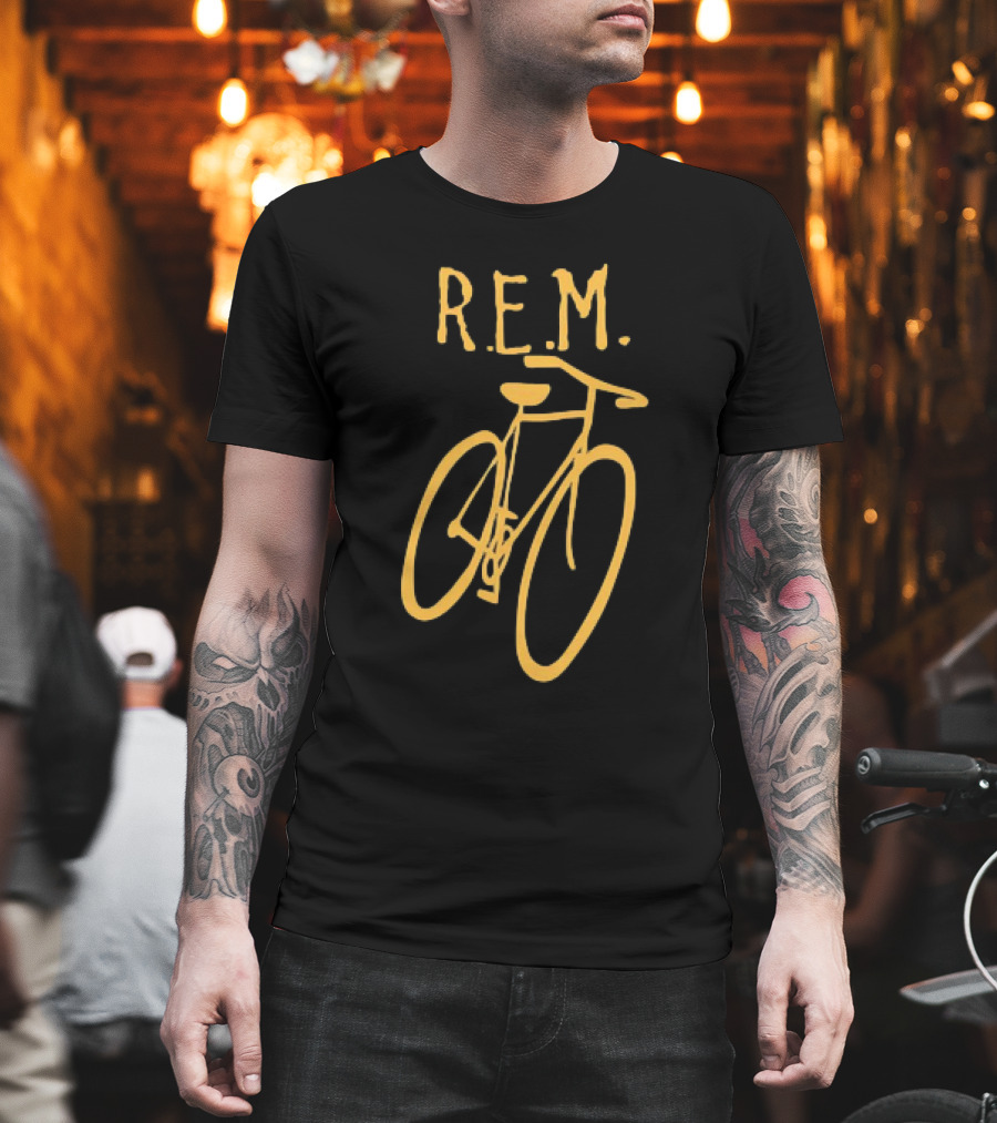 R.E.M. Bicycle Little America T-Shirt