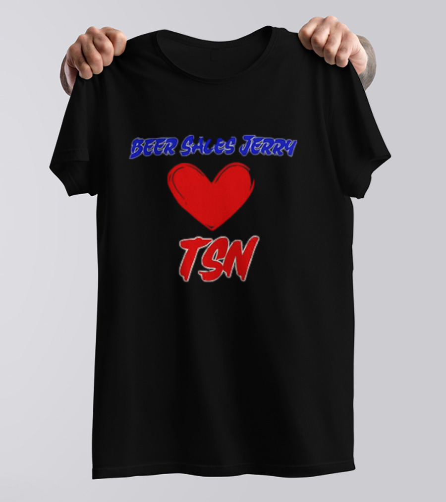 Beer Sales Jerry Love Heart TSN T-Shirt