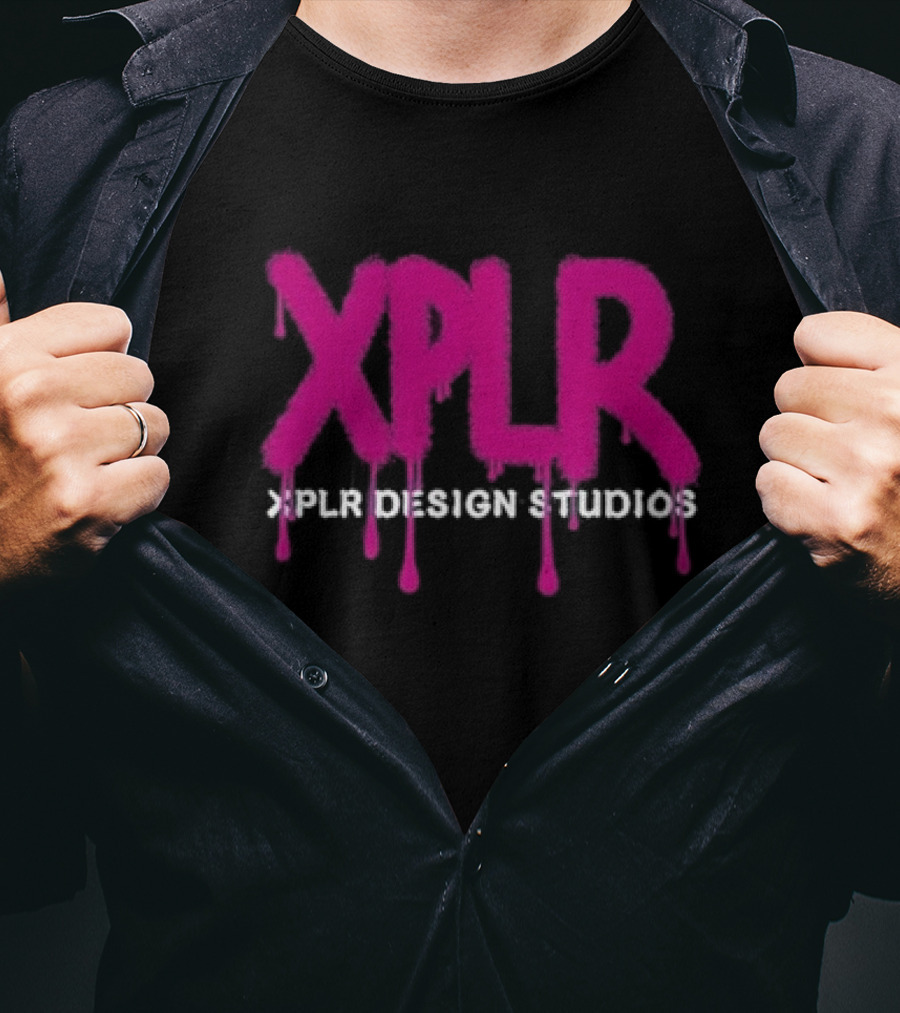 XPLR Design Studios Drip Logo Colby Brock Merchandise T-Shirt