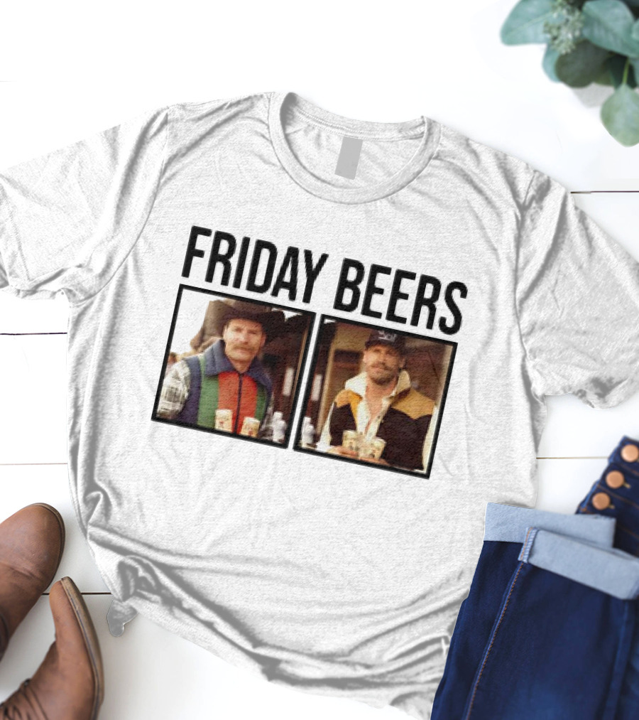 Friday Beers Chase Rice Duo Vintage Look T-Shirt