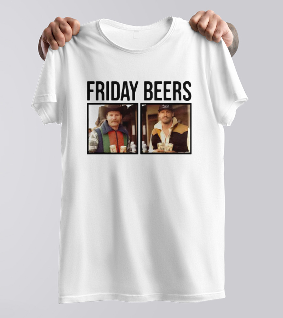 Friday Beers Chase Rice Duo Vintage Look T-Shirt