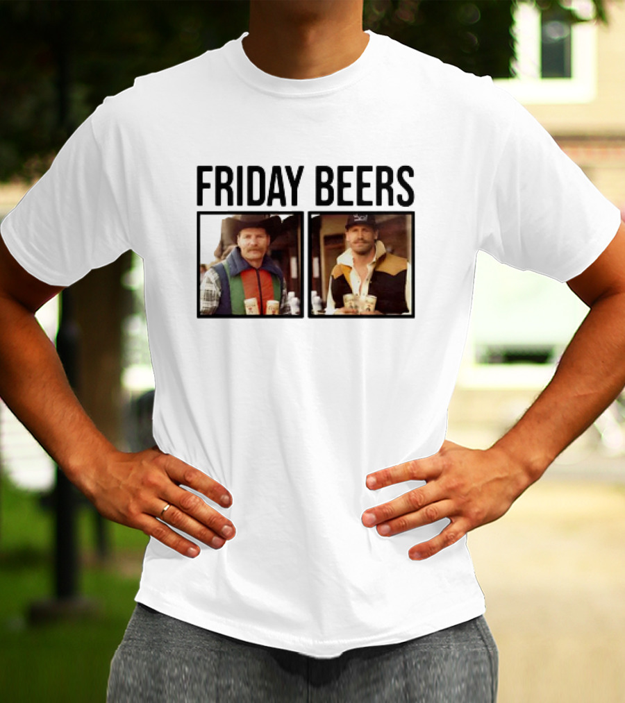 Friday Beers Chase Rice Duo Vintage Look T-Shirt