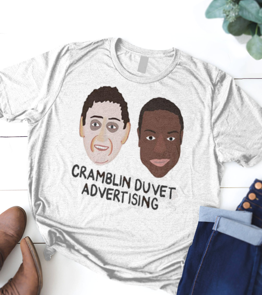Cramblin Duvet Advertising Faces T-Shirt