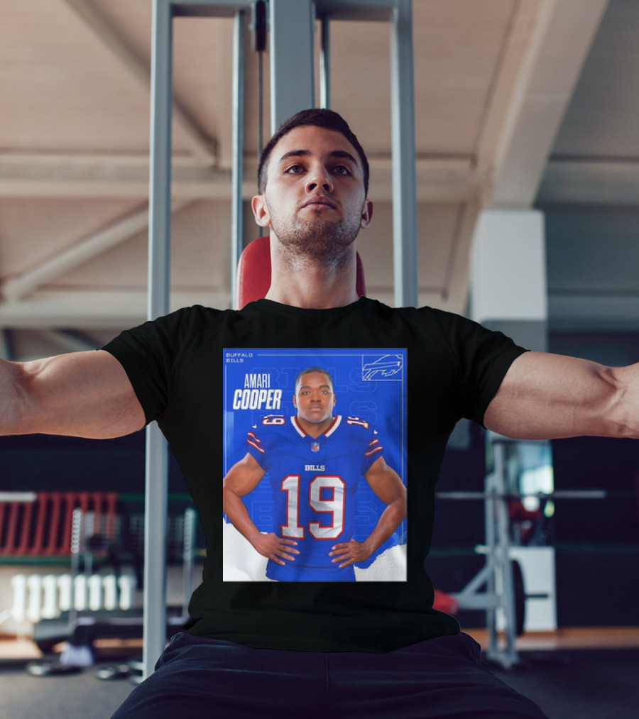 Amari Cooper Buffalo Bills NFL Football Player Card T-Shirt