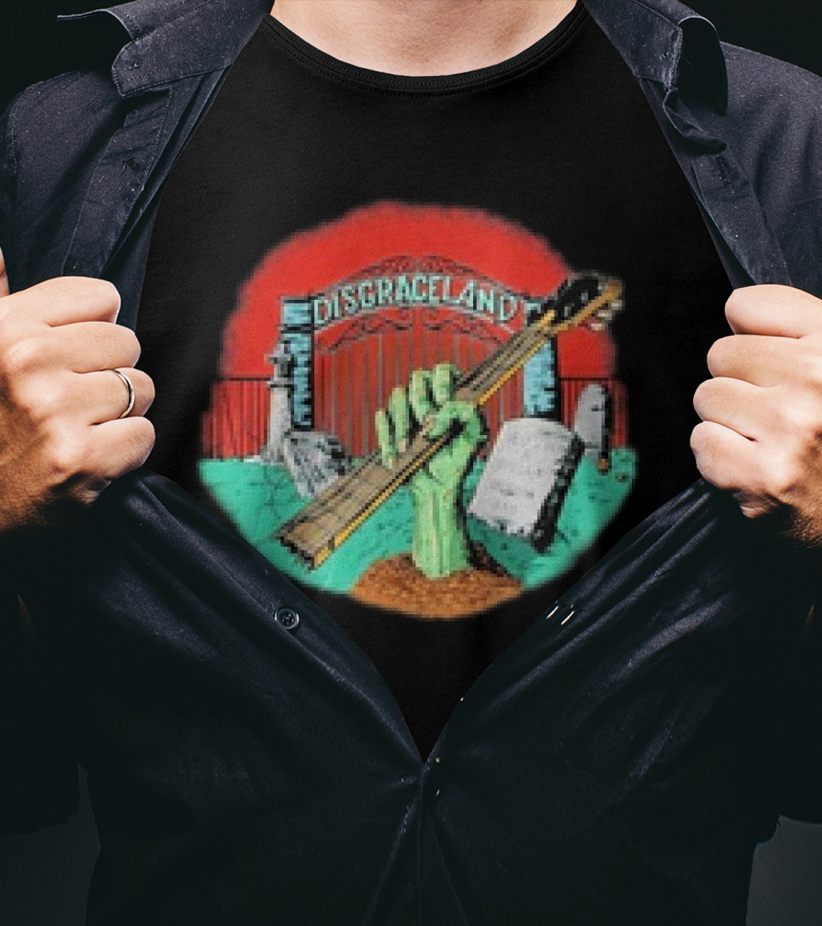 Disgraceland Double Elvis Graveyard T-Shirt