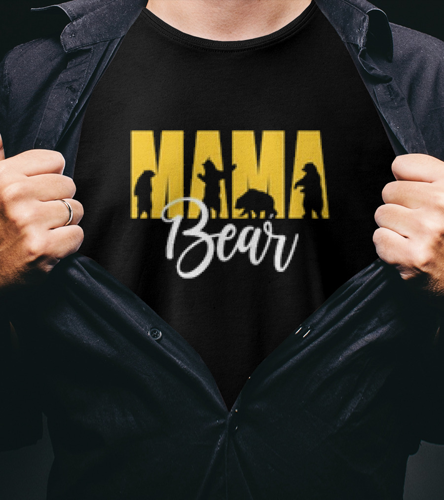 MAMA Bear Mom Life Mother’s Day T-Shirt