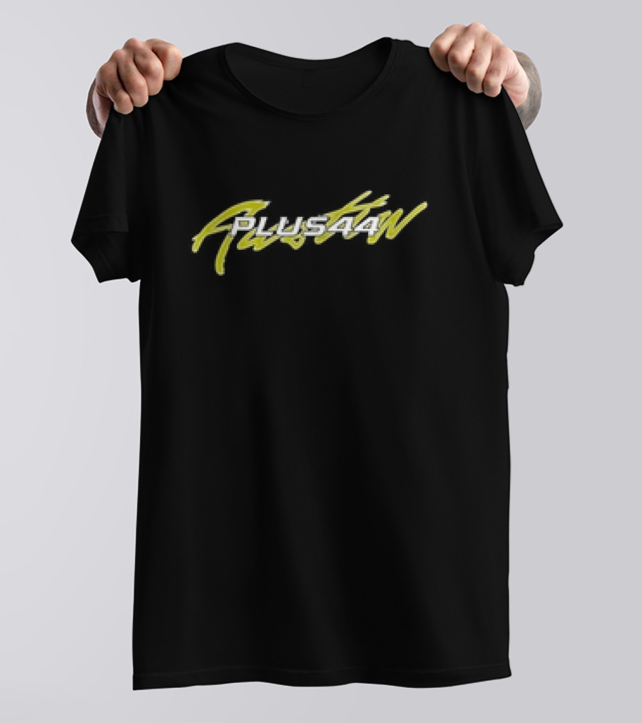 Plus 44 Austin Race Black T-Shirt