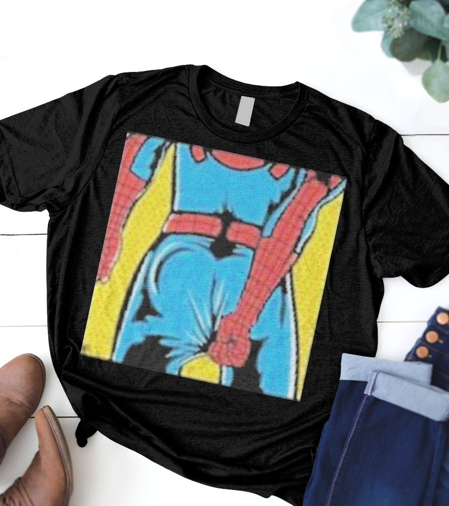 Spider-Man Suit Tightness Issue Visual Pop T-Shirt