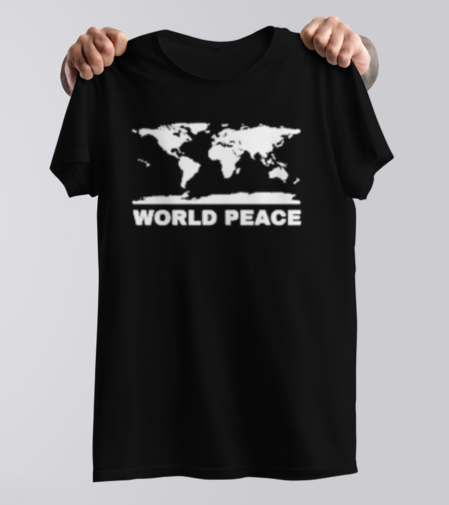 World Peace Global Map T-Shirt