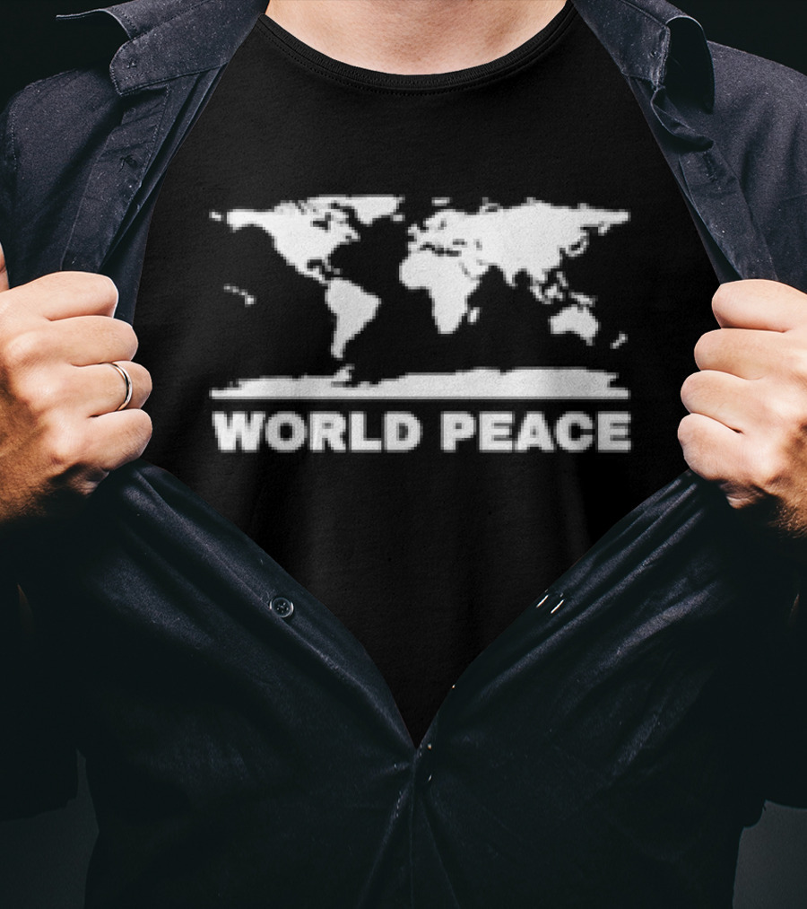 World Peace Global Map T-Shirt