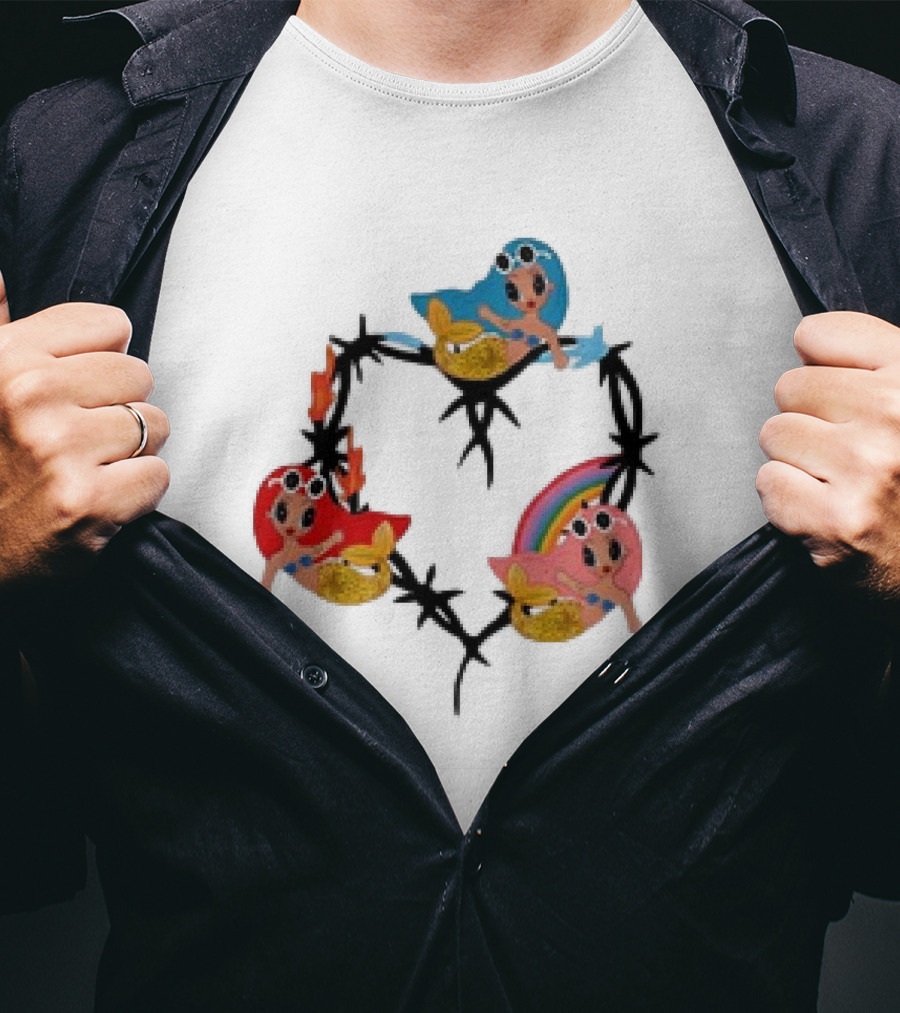 Karol G MSB Forever Mermaids And Barbed Wire T-Shirt