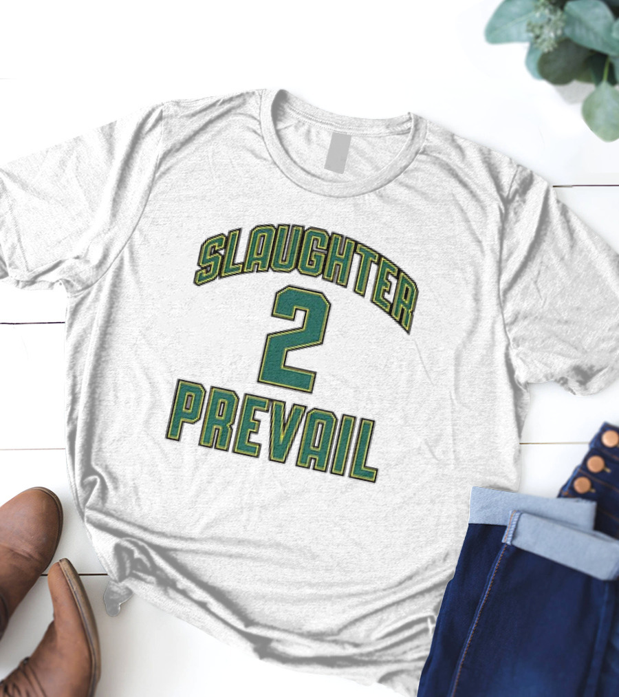 Slaughter 2 Prevail Hockey Jersey Number T-Shirt