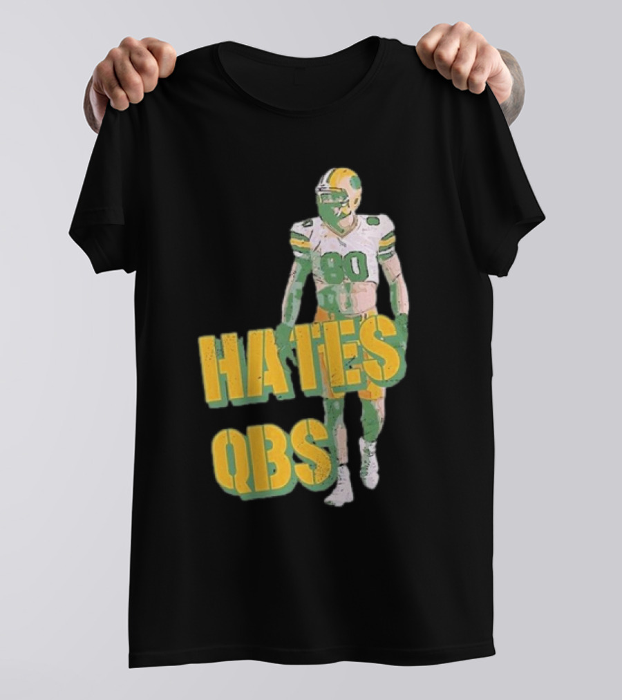 Donald Driver 80 Hates QBs T-Shirt