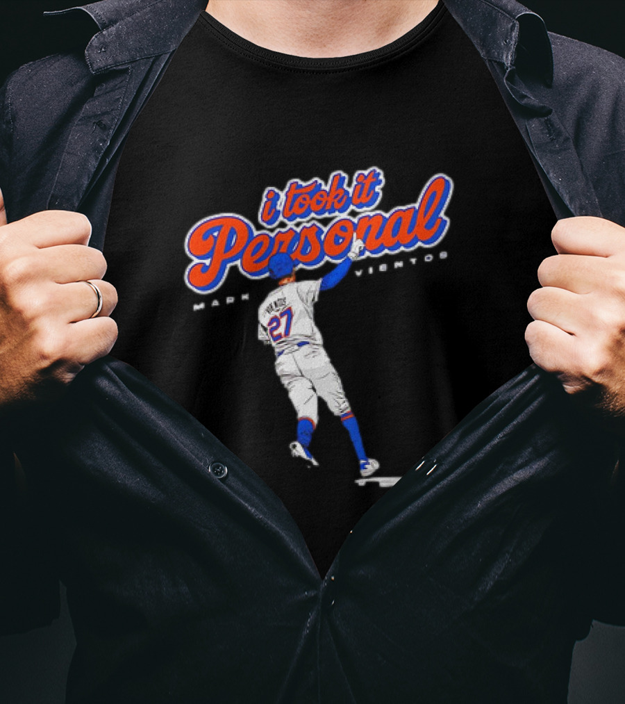 Mark Vientos I Took It Personal New York Mets Vintage T-Shirt